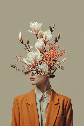 Magnolia on my Mind in Orange no.2