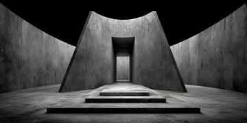 The threshold of no return by Klaus Tesching - Art-AI