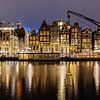 Vers les canaux d'Amsterdam magnifiquement éclairés ! sur Peter Haastrecht, van