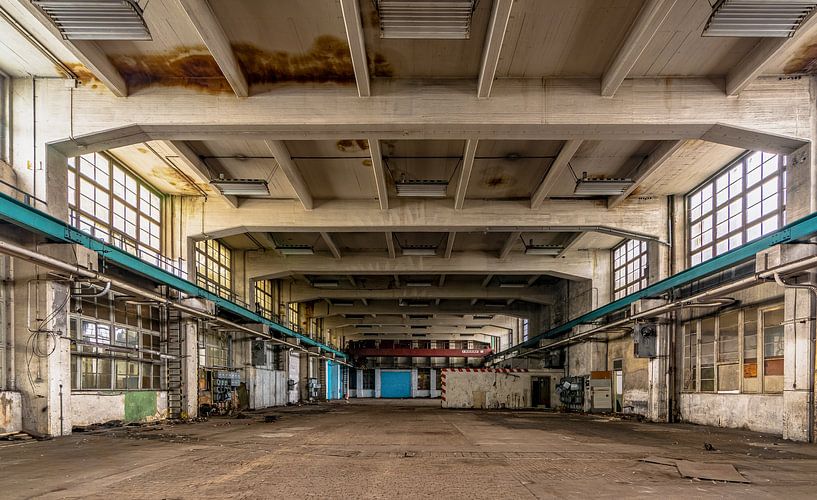 Lost Place Machine Factory by Johnny Flash