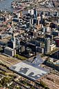 Die Rotterdamer Innenstadt aus der Luft von Guido Pijper Miniaturansicht