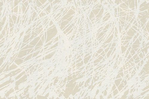 Subtiele grasvormen op gebroken wit