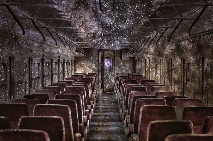 “Many times the wrong train took me to the right place.” by Gitta Reiszner