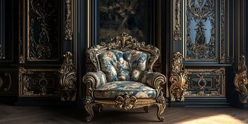 Luxurious Baroque Throne - A majestic masterpiece by byRenzo