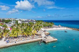 Drone shot Jan Thiel Curacao by Keesnan Dogger Fotografie
