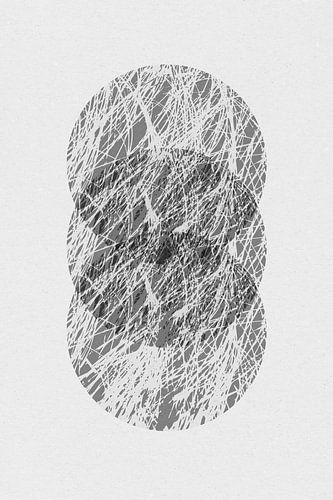 Ikigai. Art zen moderne abstrait et minimaliste. Style Japandi V