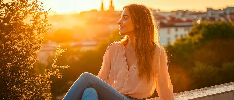 Sunset moment by Poster Art Shop