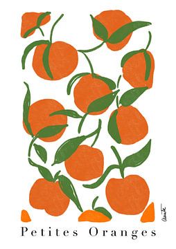 Petites Oranges sur Quinte Designs