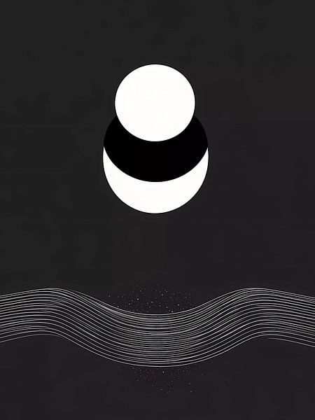 Moderner Mond von haroulita
