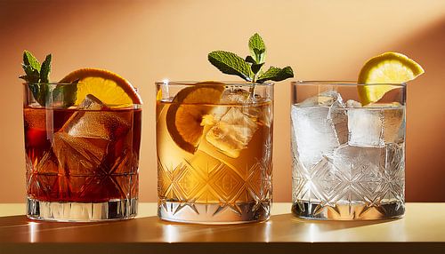 Cocktail to drink with fruit