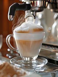 kop koffie of cappuccino bereiden van Egon Zitter