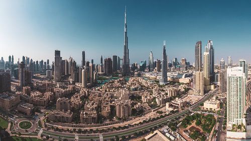 Dubai Skyline Downtown Panorama