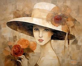 Portrait Painting by Eye catching paintings