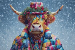 Weihnachtskuh