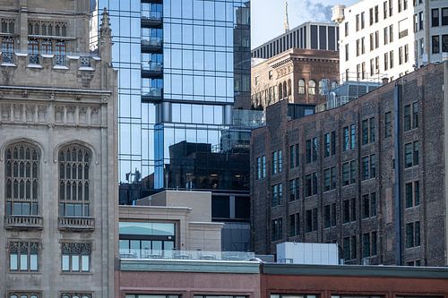 Impression de différents styles architecturaux à Chicago