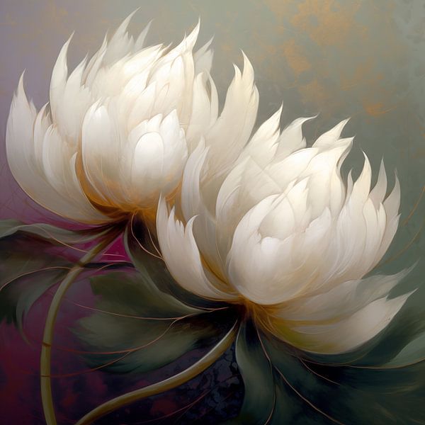 Flaming Floral by Jacky