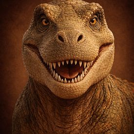 Friendly T-Rex – Dino Portrait by Studio Mini Kids