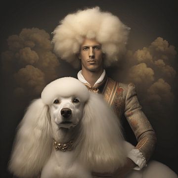 As handsome as my dog by Ton Kuijpers