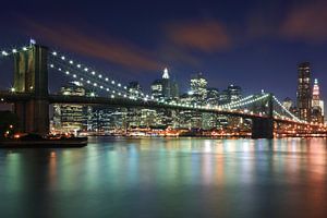 Le pont de Brooklyn à New York sur Henk Meijer Photography