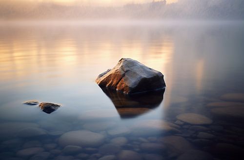 Golden hour by the sea