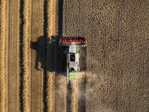 Combine dorst in Zeeuws Vlaanderen