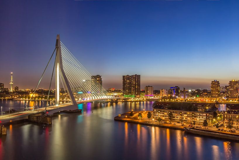 Rotterdam after sunset van Tux Photography