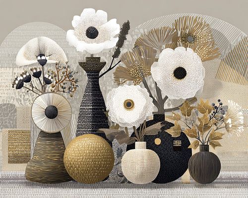 Modernes Blumenarrangement