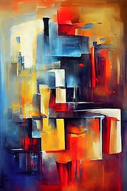 Modern abstract by Bert Nijholt