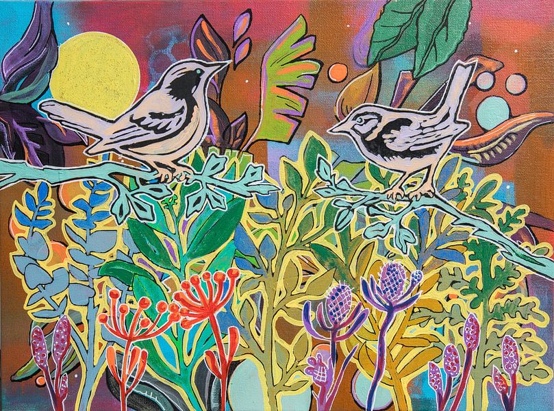 La vie dans la forêt 2 par Ariadna de Raadt-Goldberg