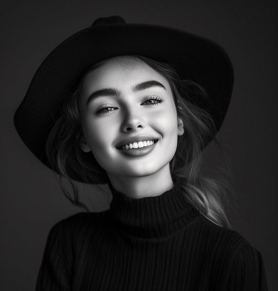 Dunkle Geheimnisse, junge Dame von fernlichtsicht