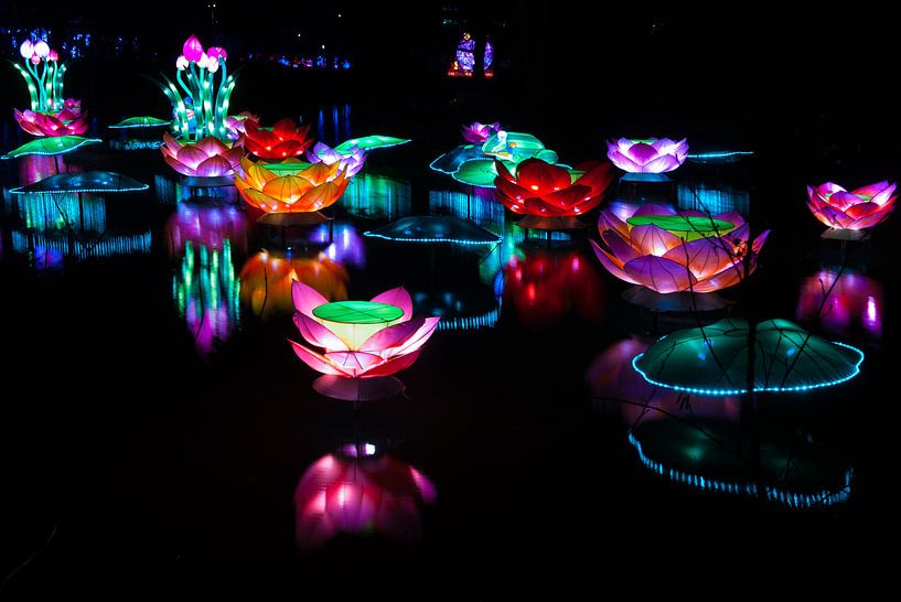 A Lightshow on the water par Brian Morgan