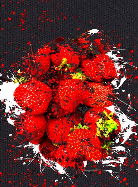 Erdbeeren im Sahnebett von Quinta Mandala