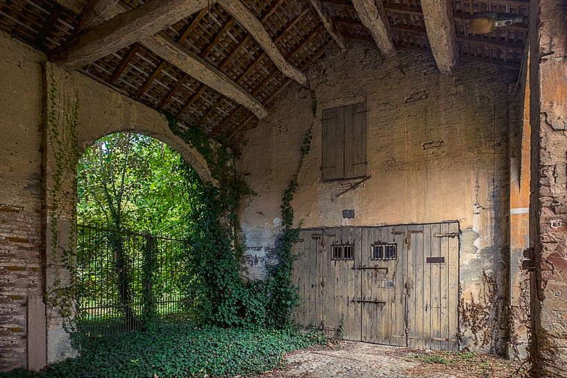 Bauernhof-Stall von Frans Nijland