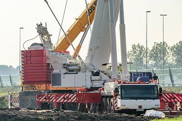 Grue télescopique Liebherr LTM 1500-8.1. sur Jaap van den Berg