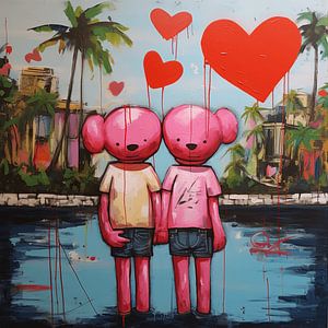 Erdachte Gesichter der Liebe