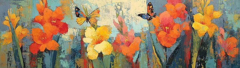 Flowers Butterflies | Colourful Flowers by Flower Studio