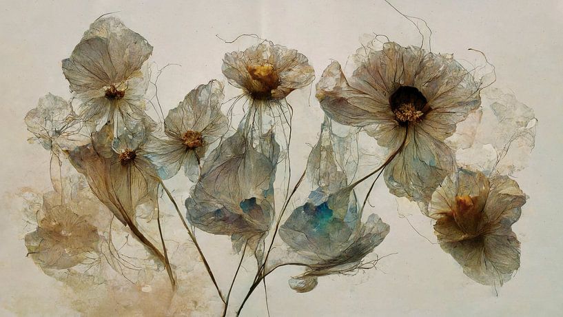 Dry Flowers No 4 by Treechild