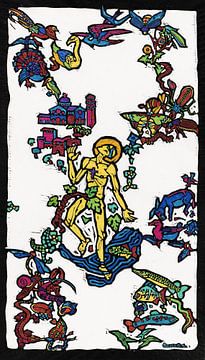 st Franciscus van Assisi, 1926 van Atelier Liesjes