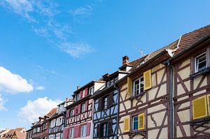 Colmar La Petite Venise vue de la rue dans l'Alsace française sur Sjoerd van der Wal Photographie