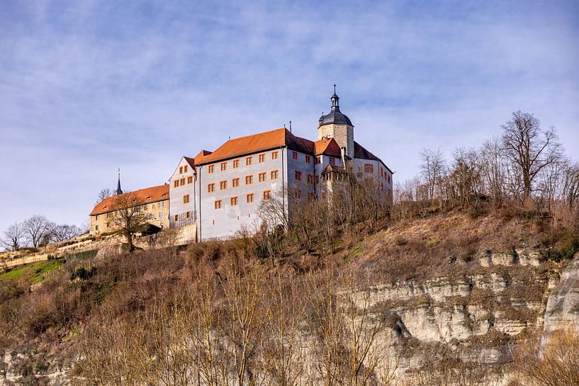 Voorjaarswandeling door de prachtige Saale vallei bij Dornburg-Camburg - Thüringen - Duitsland van Oliver Hlavaty