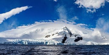 Het landschap van Antarctica van Roland Brack