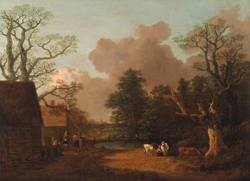 Landschaft mit Milchmagd, Thomas Gainsborough