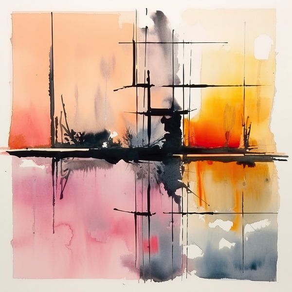 Abstrakte Kunst 227957 von Abstraktes Gemälde