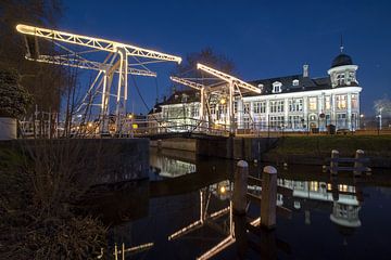 Monnaie royale et pont Abel Tasman, Utrecht sur Russcher Tekst & Beeld