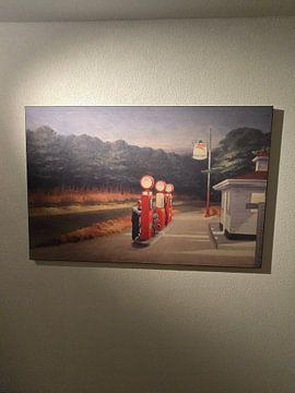 Klantfoto: Benzine - Edward Hopper