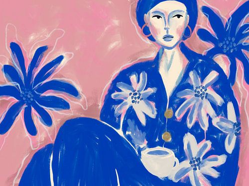Blue Lady sur Treechild
