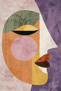 Moderner minimalistischer Picasso