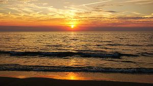 Zee, zon en strand von Dirk van Egmond