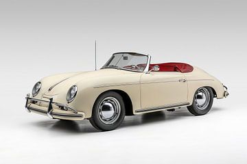 Porsche 356, sports car, convertible by Gert Hilbink