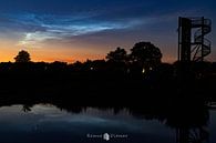 Luminous night clouds over Crystal Pool by Remco Ditmar thumbnail